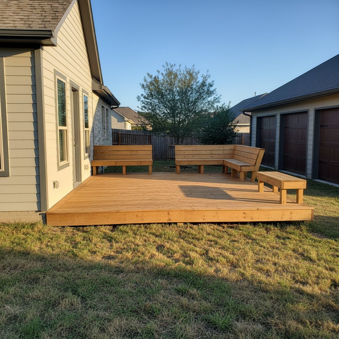 Oasis Deck Co completed project