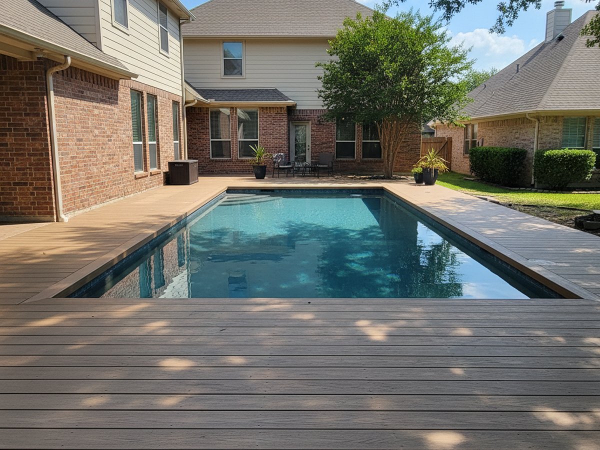Deck Replacement completed by Oasis Deck Co in Wylie, TX
