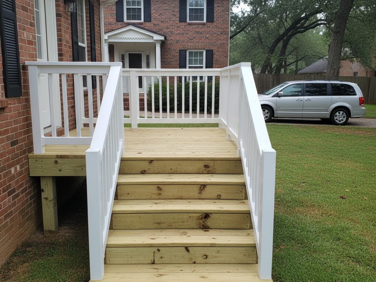 Deck Installation completed by Oasis Deck Co in Terrell, TX