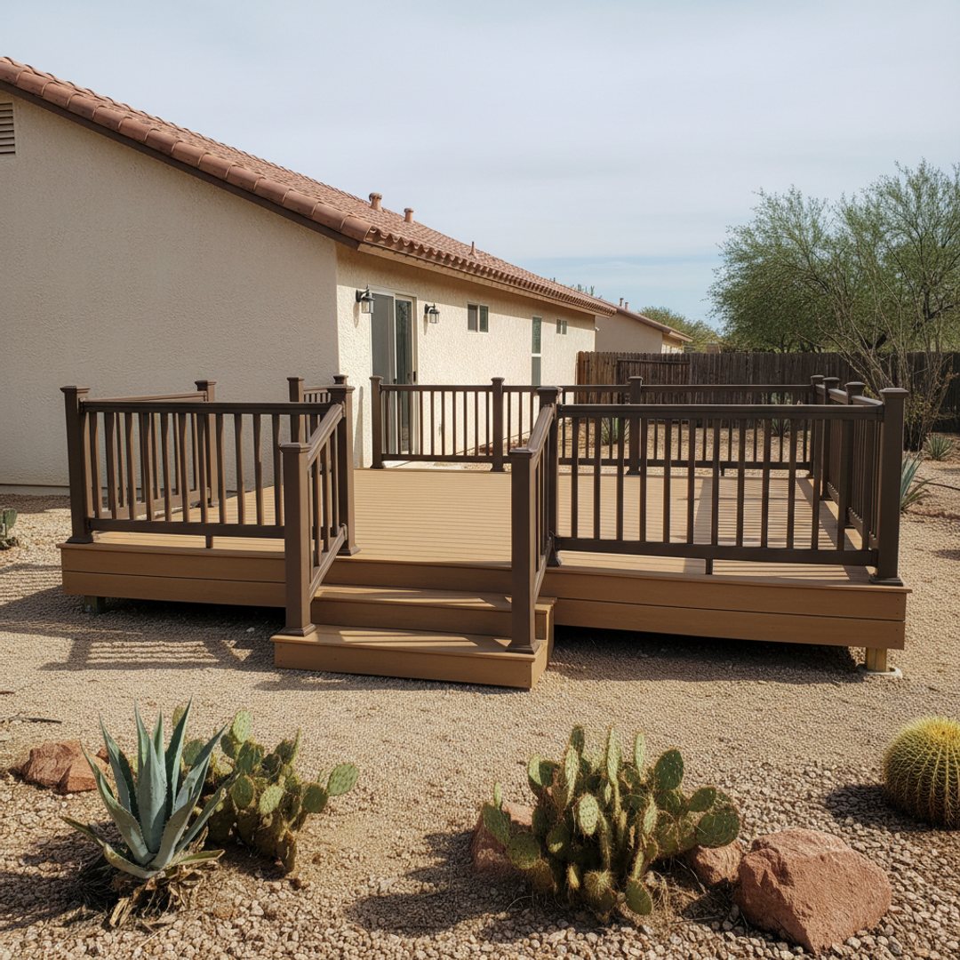 Deck Demolition & Removal completed by Oasis Deck Co in Balch Springs, TX